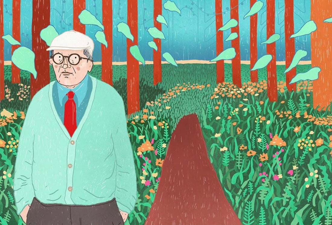 An evening with David Hockney | Long Read