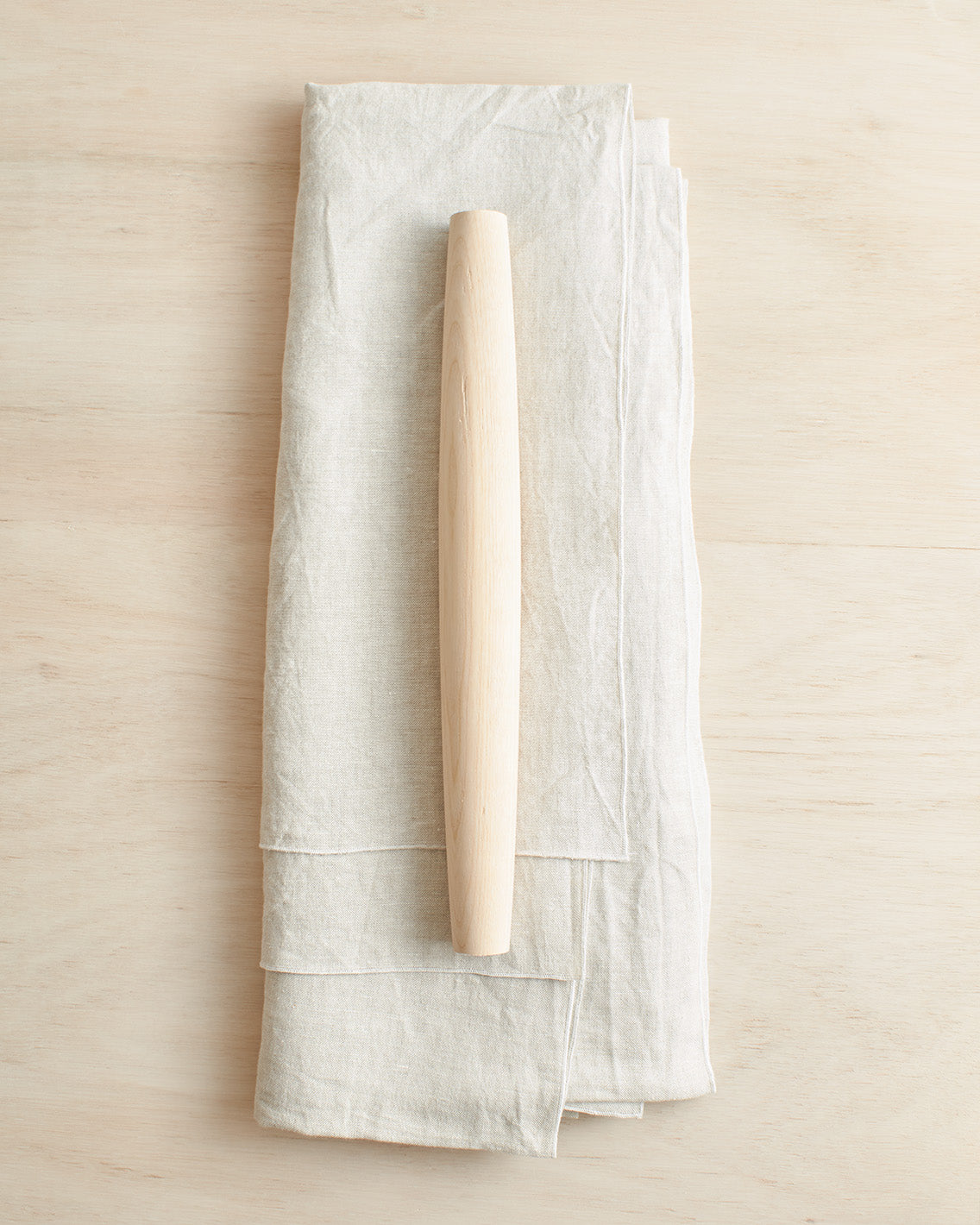 Tapered Rolling Pin in English Ash Wood