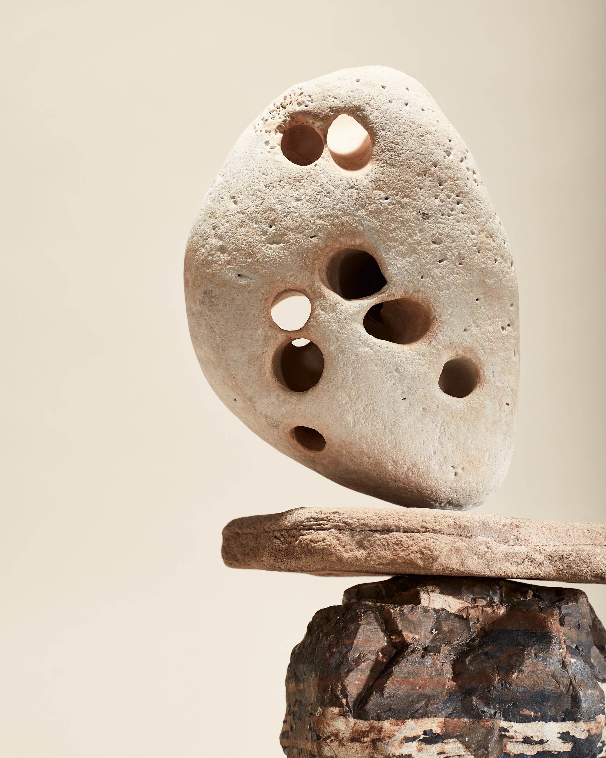 Stones Coastal Still Life Photographic Print | Stack 3 Detail