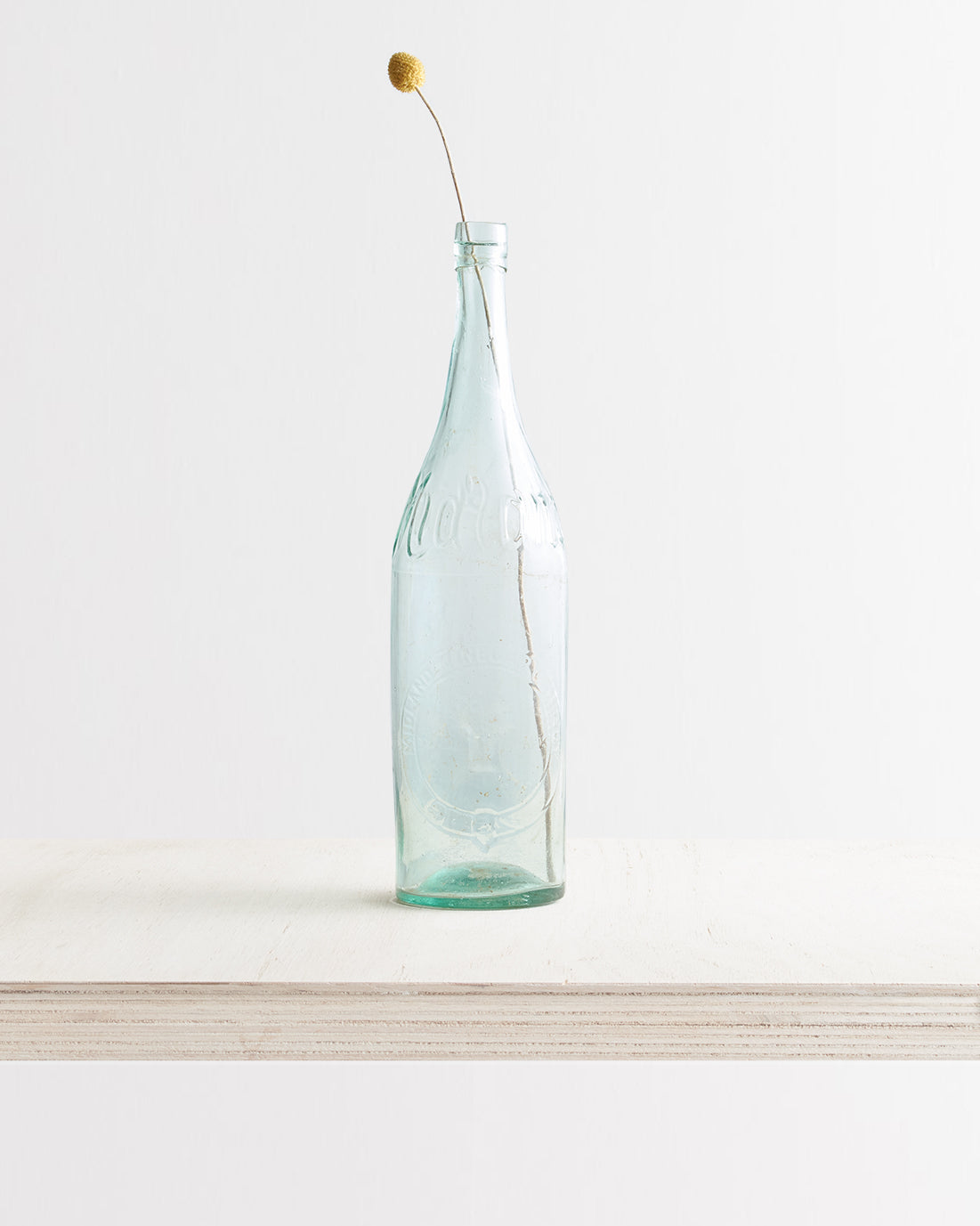 Vintage Large Glass Bottle Vase